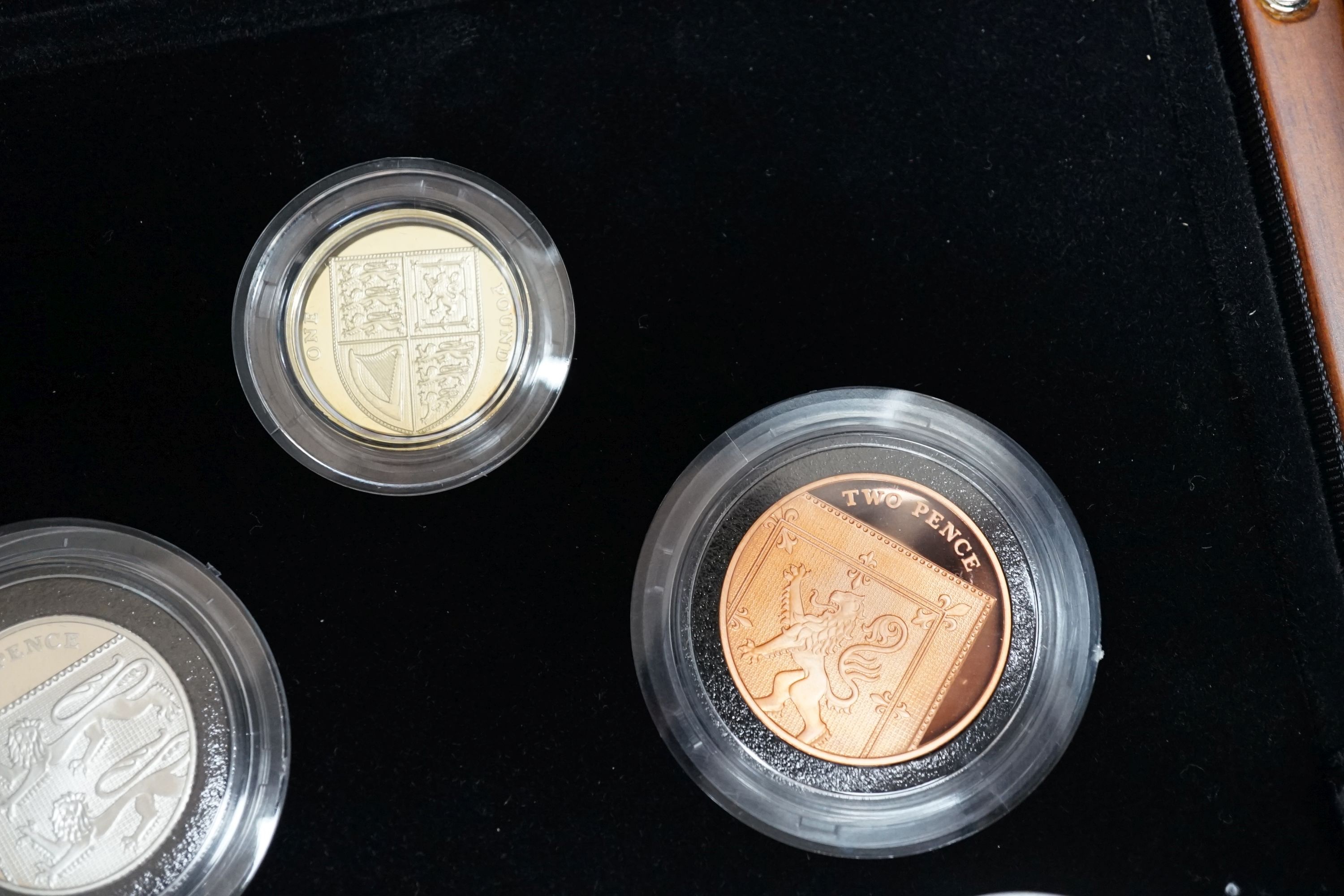 A 2012 UK premium proof coin collection
